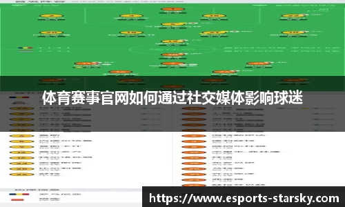 体育赛事官网如何通过社交媒体影响球迷